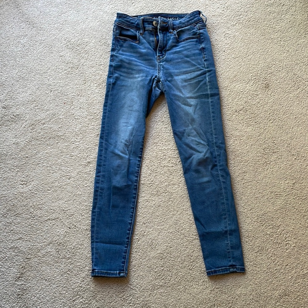 size 2 short american eagle jeans